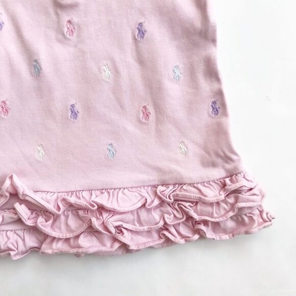 Ralph Lauren pink embroidered dress EUC 18 months - Picture 3 of 5